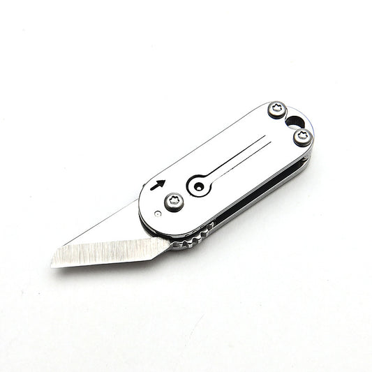 MASALONG MA-TY-021 Little Cute Stainless Steel Mini Knife Portable Pocket Knife Pocket Knife Keychain Pendant Open Box Express Knife