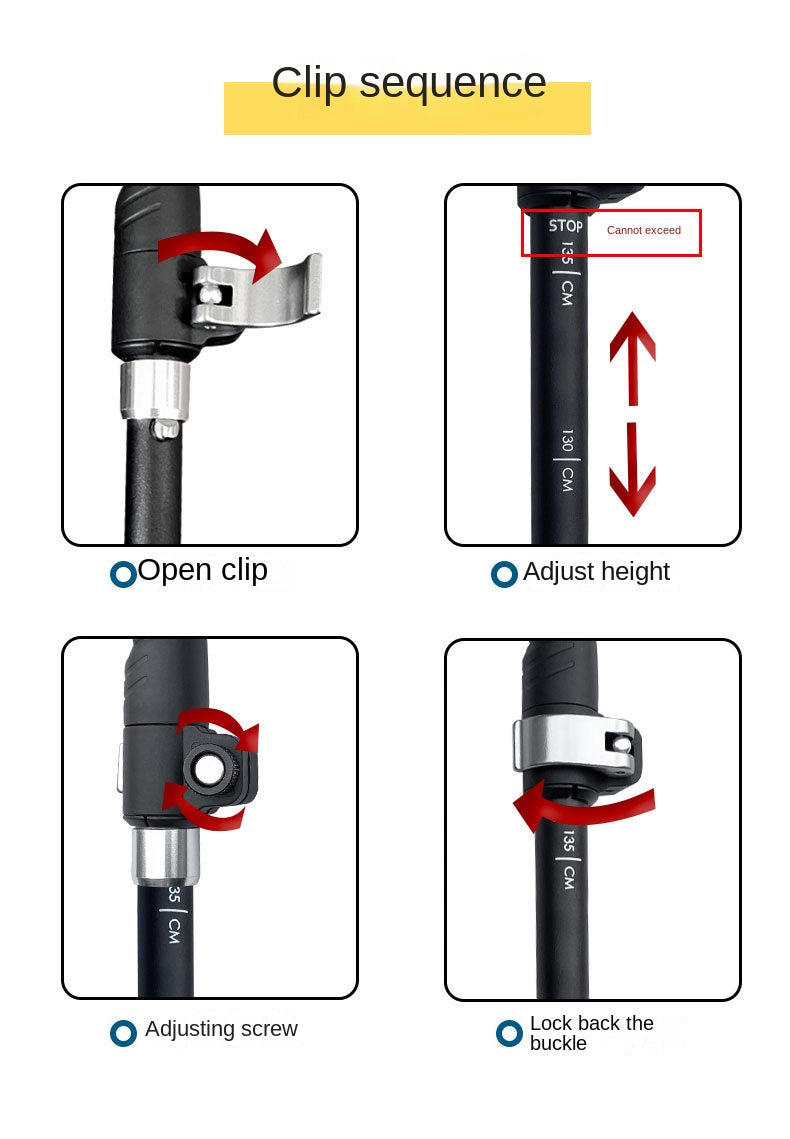 MA-QLM-011 Cork handle carbon fiber hiking stick with retractable metal buckle for ultra light hiking straight handle