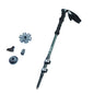 MA-QLM-009 Mountaineering cane made of carbon fiber, ultra light and extendable straight handle with adjustable external lock, suitable for hiking and climbing