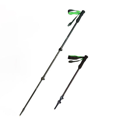 MA-QLM-014 Carbon fiber trekking poles with telescopic design, carbon anti slip and lightweight climbing and hiking equipment, outdoor