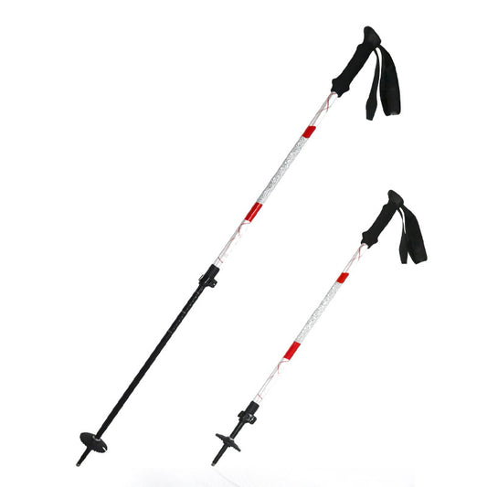 MA-QLM-016 Ultra light ski poles made of carbon fiber and aluminum alloy, combined with sturdy and durable outdoor skiing for both men and women