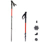 MA-QLM-018 Mountaineering poles with straight handle and external lock, telescopic design, ultra light 7075T6 aluminum alloy, suitable for both men and women hiking