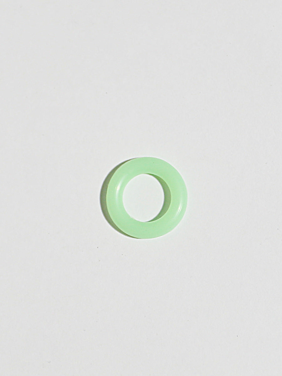 Outdoor camping MA-WY-001 silicone O-ring fluorescent ring night fishing warning ring