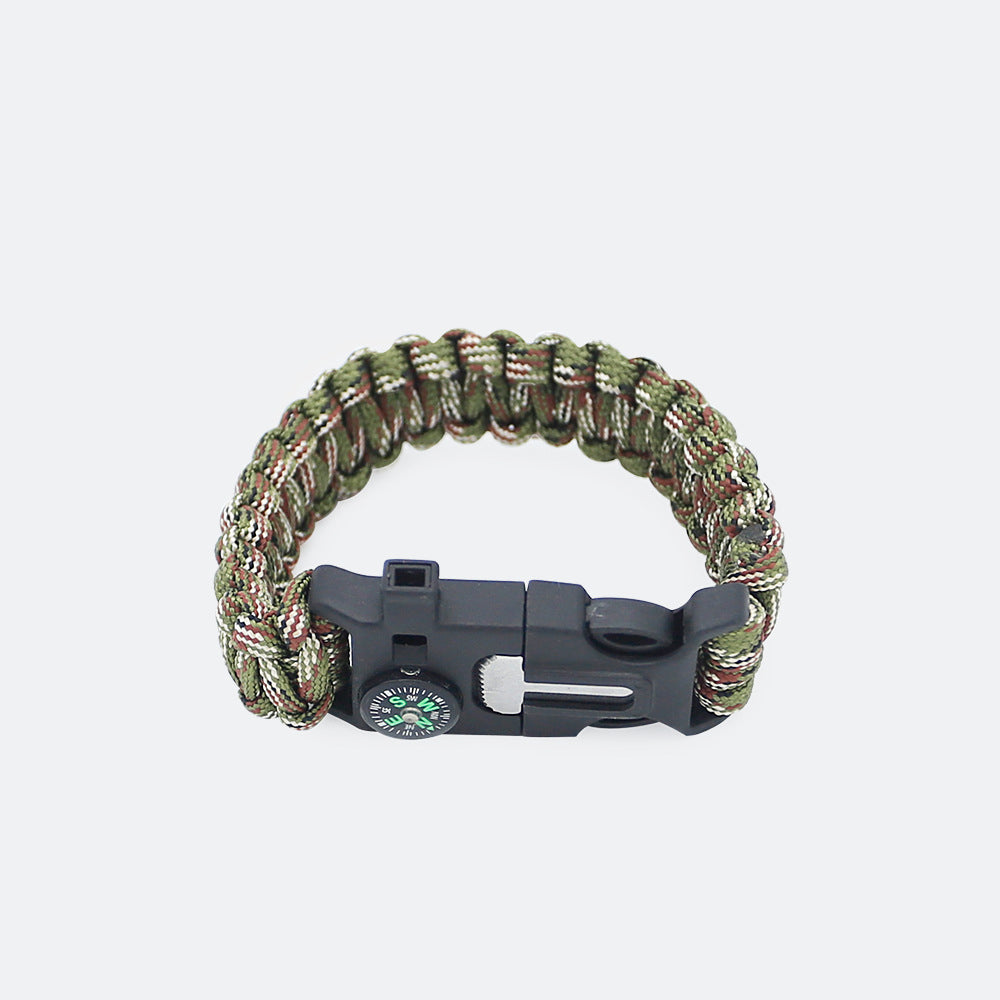 Outdoor hand rope bracelet, MA-WY-009 woven bracelet, multifunctional seven core umbrella rope survival bracelet