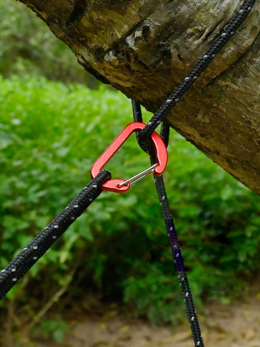 Backpack D-type buckle hanging MA-WY-012 outdoor multifunctional hiking buckle equipment hook keychain kettle aluminum alloy