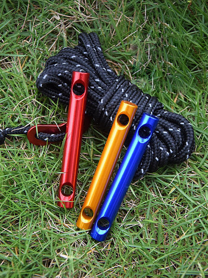 Outdoor rope buckle aluminum rod rope buckle MA-WY-022 camping aluminum alloy wind rope adjustment rod tent camping canopy wind rope adjustment buckle