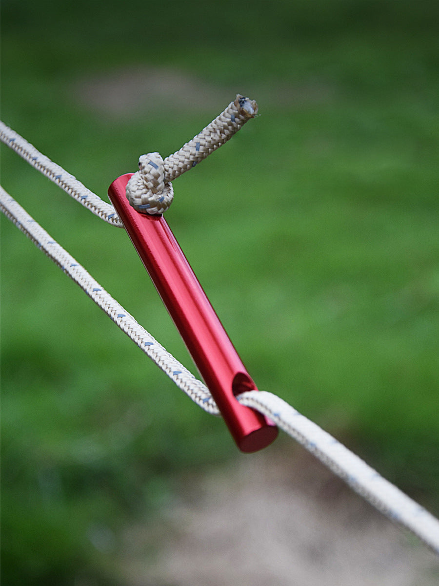 Outdoor rope buckle aluminum rod rope buckle MA-WY-022 camping aluminum alloy wind rope adjustment rod tent camping canopy wind rope adjustment buckle