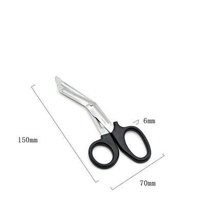 Outdoor medical scissors, MA-WY-025 canvas scissors, bandage scissors, emergency dressing scissors, intramuscular adhesive scissors, canvas scissors