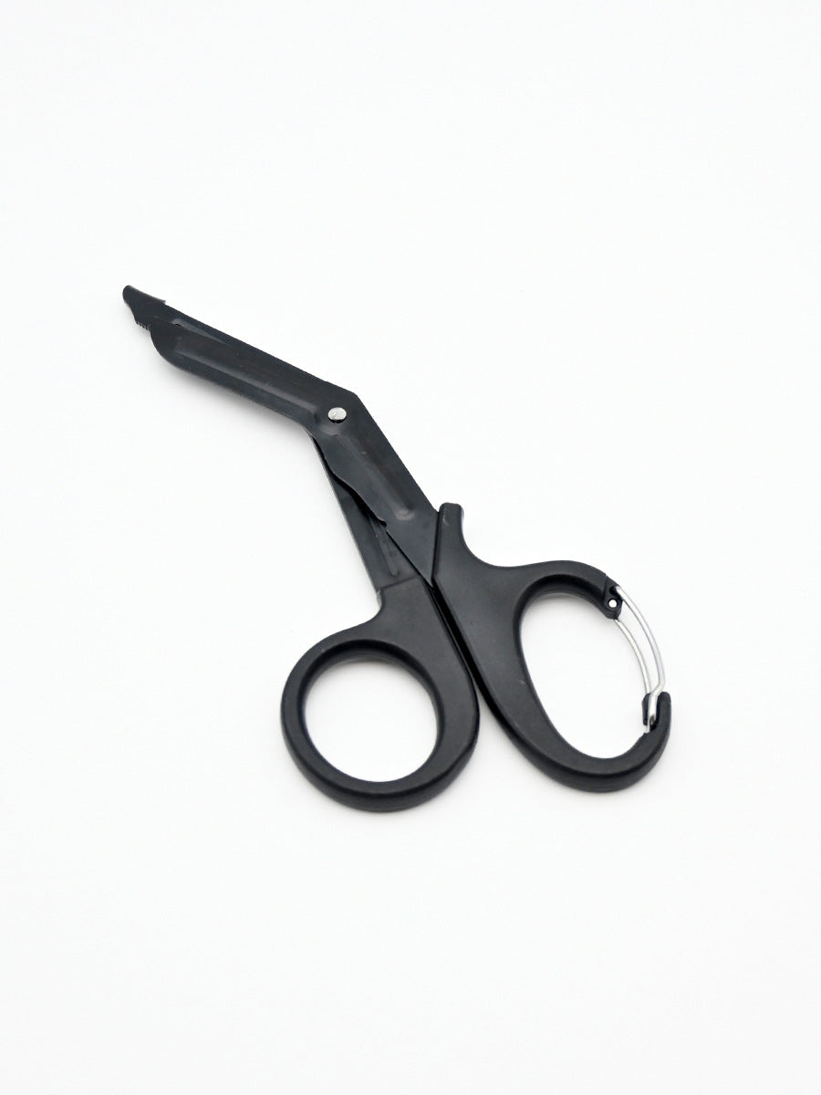 Outdoor medical scissors, MA-WY-025 canvas scissors, bandage scissors, emergency dressing scissors, intramuscular adhesive scissors, canvas scissors