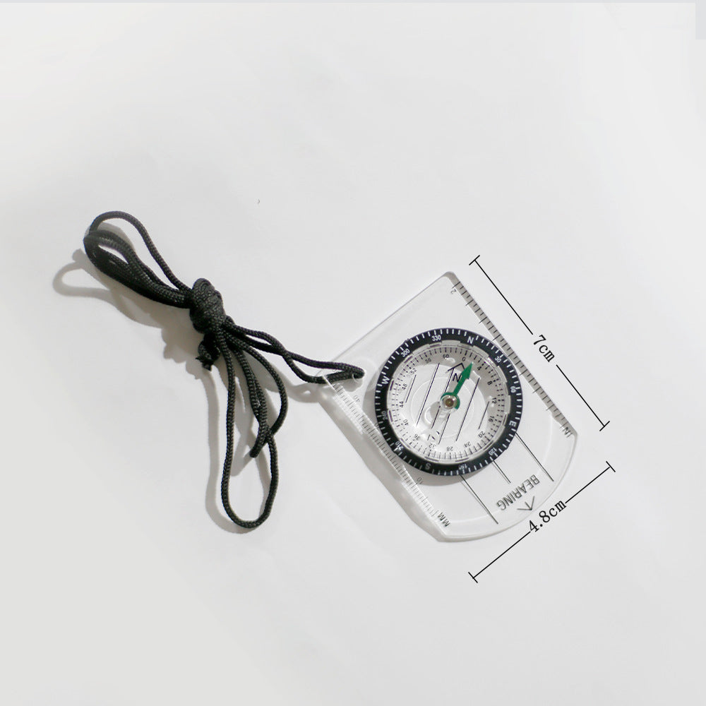 Wilderness Survival MA-WY-030 Outdoor Equipment Professional Multi functional Compass North Needle Map Scale Compass