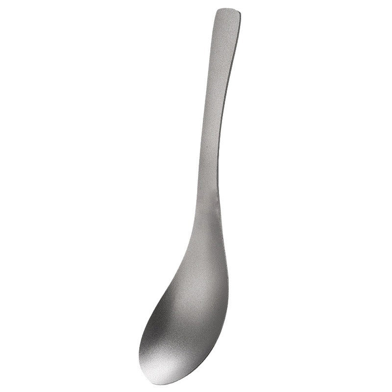 MA-XXT-007 Pure titanium and titanium alloy home travel portable e-commerce popular spoon