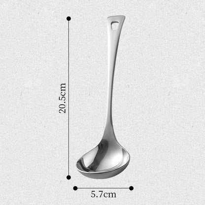 Pure titanium spoon,MA-XXT-010,dish sorting, Congee spoon, household spoon, noodle, titanium spoon