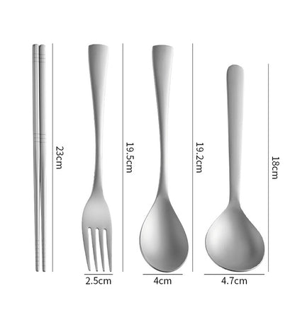 Cuchara de titanio puro, MA-XXT-012, cuchara de comedor para el hogar, cuchara, cuchara para mezclar de mango largo, cuchara occidental gruesa, vajilla de titanio portátil para exteriores