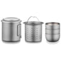 Pure titanium MA-XXT-026 outdoor travel camping mug tea maker