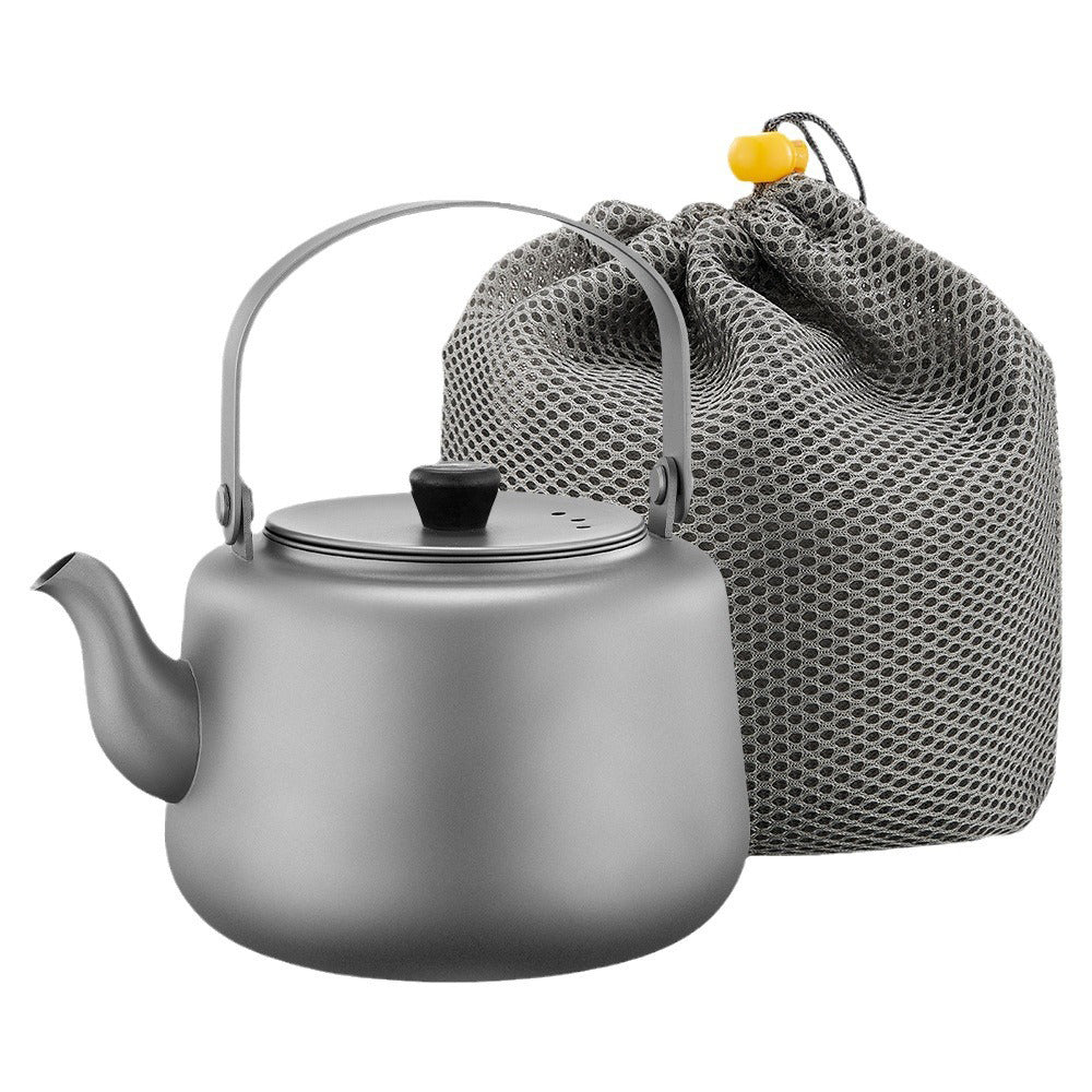 Pure titanium teapot, MA-XXT-028 household tea maker, teapot set, handle pot, boiling water, portable tea set