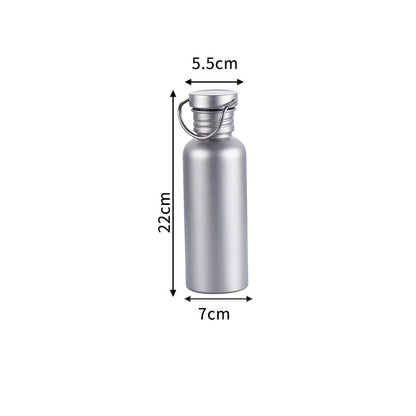 Pure titanium cycling outdoor sports water bottle, MA-XXT-037 single-layer camping water bottle, can boil water, hiking water bottle