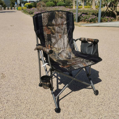 MA-YF-001 Outdoor folding portable large armrest beach chair, leisure car camping director chair, comfortable backrest