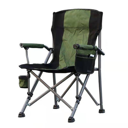 MA-YF-001 Outdoor folding portable large armrest beach chair, leisure car camping director chair, comfortable backrest