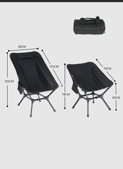 MA-YJ-005 Large outdoor portable folding chair made of aluminum alloy material, easy to install and store tables and chairs