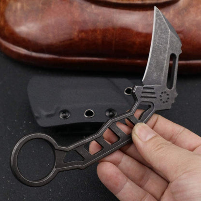 MASALONG KNI186 Haima Claw Knife Hollow Handle karambit with kydex Sheath