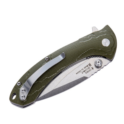 MASALONG Kni139 Folding Knife High Hardness Tactical Survival Knives Outdoor Camping Pocket Knife