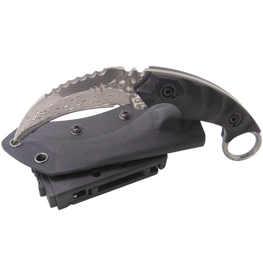 MASALONG Kni104 Muito bom equilíbrio de Garra Combat Handle Karambit Tactica Hunter Knife