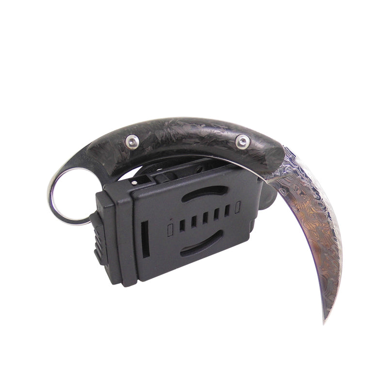 MASALONG Kni160 Snake shadow Knife Tactical Survival Hunting Blade Camp Hike Rescue Tools Karambit Claw Knives