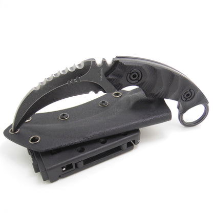 MASALONG Kni104 Very good balance of Claw Combat Handle Karambit Tactiacal Hunter Knife