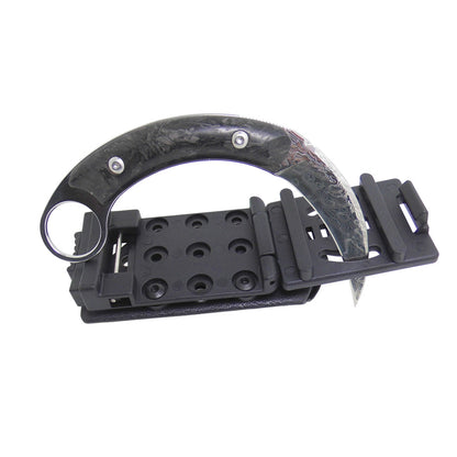 MASALONG Kni160 Snake shadow Knife Tactical Survival Hunting Blade Camp Hike Rescue Tools Karambit Claw Knives