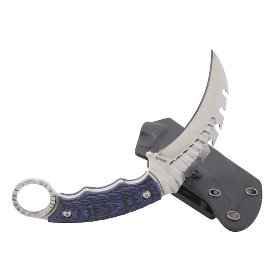 MASALONG Kni117 Outdoor Hunting Tactical Karambit Knives High Quality Multi-functional Survival Knife