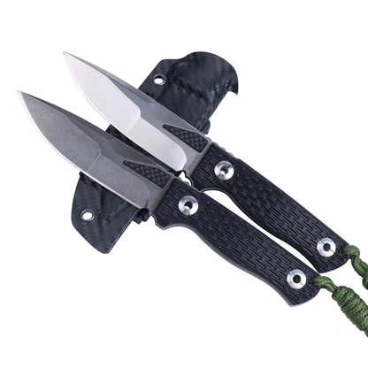 MASALONG kni244 Super Hard Tactical Outdoor Camping D2 steel fixed blade knives