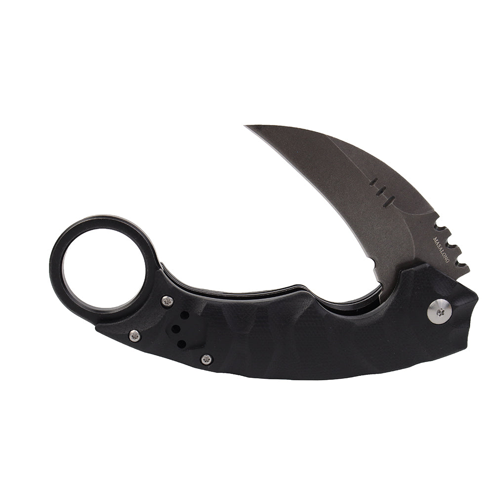 Ninja God Claw Knife 8Cr13Mov G10 Karambit Claw Outdoor Hunting Knife  Camping Survival Xmas Gift Knifes Adco From 11,35 €