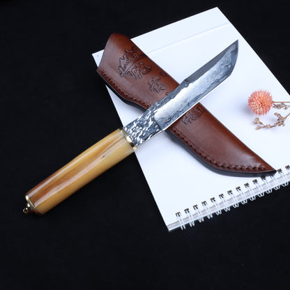 Masalong vintage Damascus knives with high-end craftsmanship and exquisite handles.