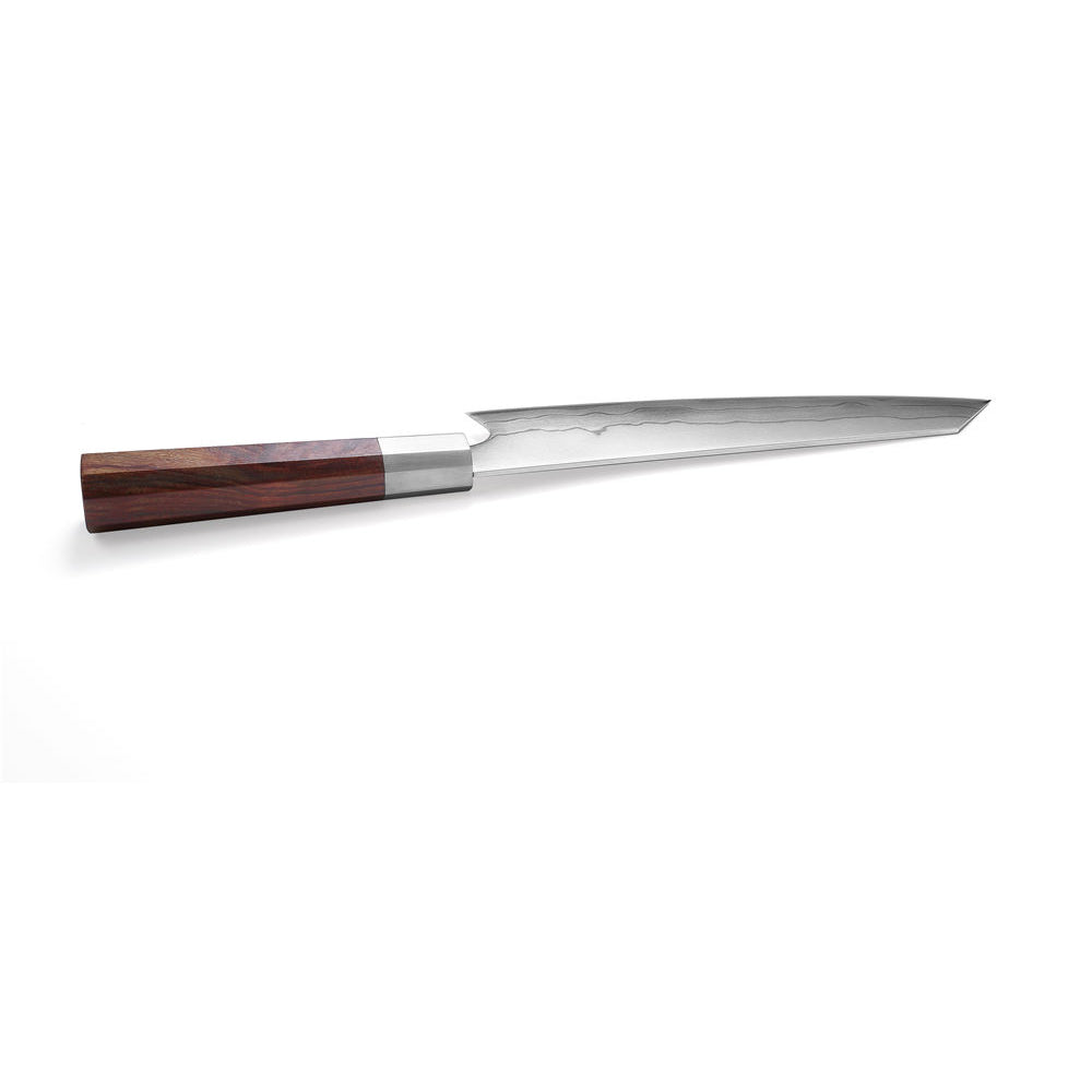 MASALONG Kitchen5 Very Sharp Chef Knives Red Acid Branch Handle Water Ripple Kitchen Knife