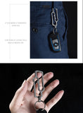 MASALONG MK04 Titanium Quick Release Keychain Hook Automotive Durable Integrated Spring Clip