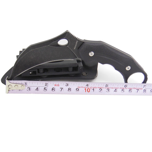 MASALONG Kni116 Pterosaurs Outdoor Camping Portable Defender Fixed karambit Claw Knife