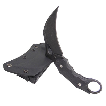 MASALONG Kni116 Pterosaurs Outdoor Camping Portable Defender Fixed karambit Claw Knife