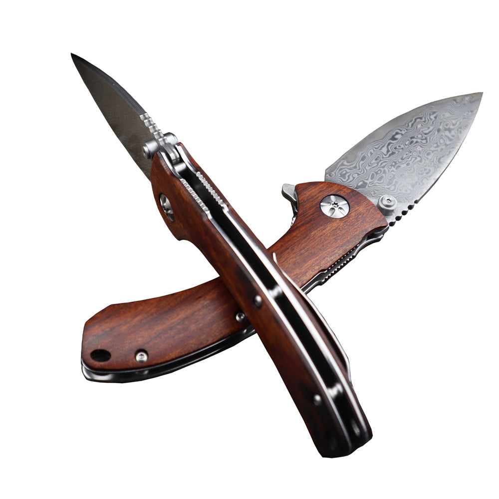 MASALONG Kni139 Folding Knife High Hardness Tactical Survival Knives Outdoor Camping Pocket Knife