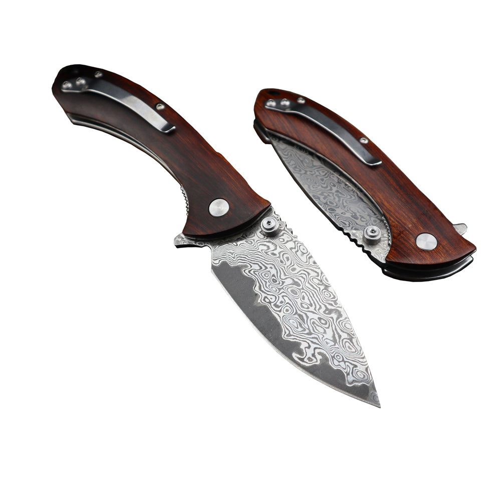 MASALONG Kni139 Folding Knife High Hardness Tactical Survival Knives Outdoor Camping Pocket Knife