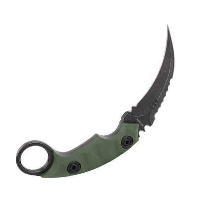 MASALONG Kni104 Very good balance of Claw Combat Handle Karambit Tactiacal Hunter Knife