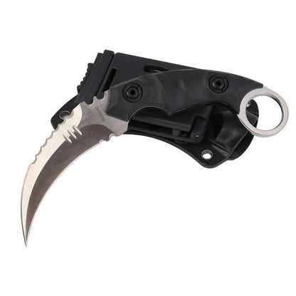 MASALONG Kni104 Very good balance of Claw Combat Handle Karambit Tactiacal Hunter Knife