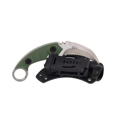 MASALONG Kni104 Very good balance of Claw Combat Handle Karambit Tactiacal Hunter Knife