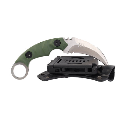 MASALONG Kni104 Very good balance of Claw Combat Handle Karambit Tactiacal Hunter Knife