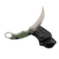 MASALONG Kni104 Very good balance of Claw Combat Handle Karambit Tactiacal Hunter Knife