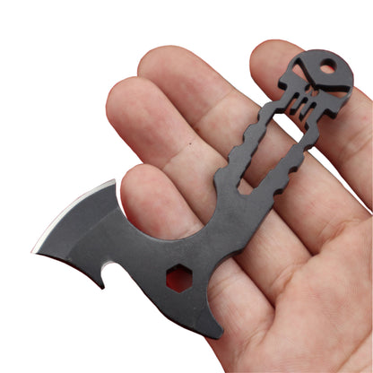 MASALONG Kni173 EDC Multi-functional High Hardness Blade Mini Tool-Skeleton Axe