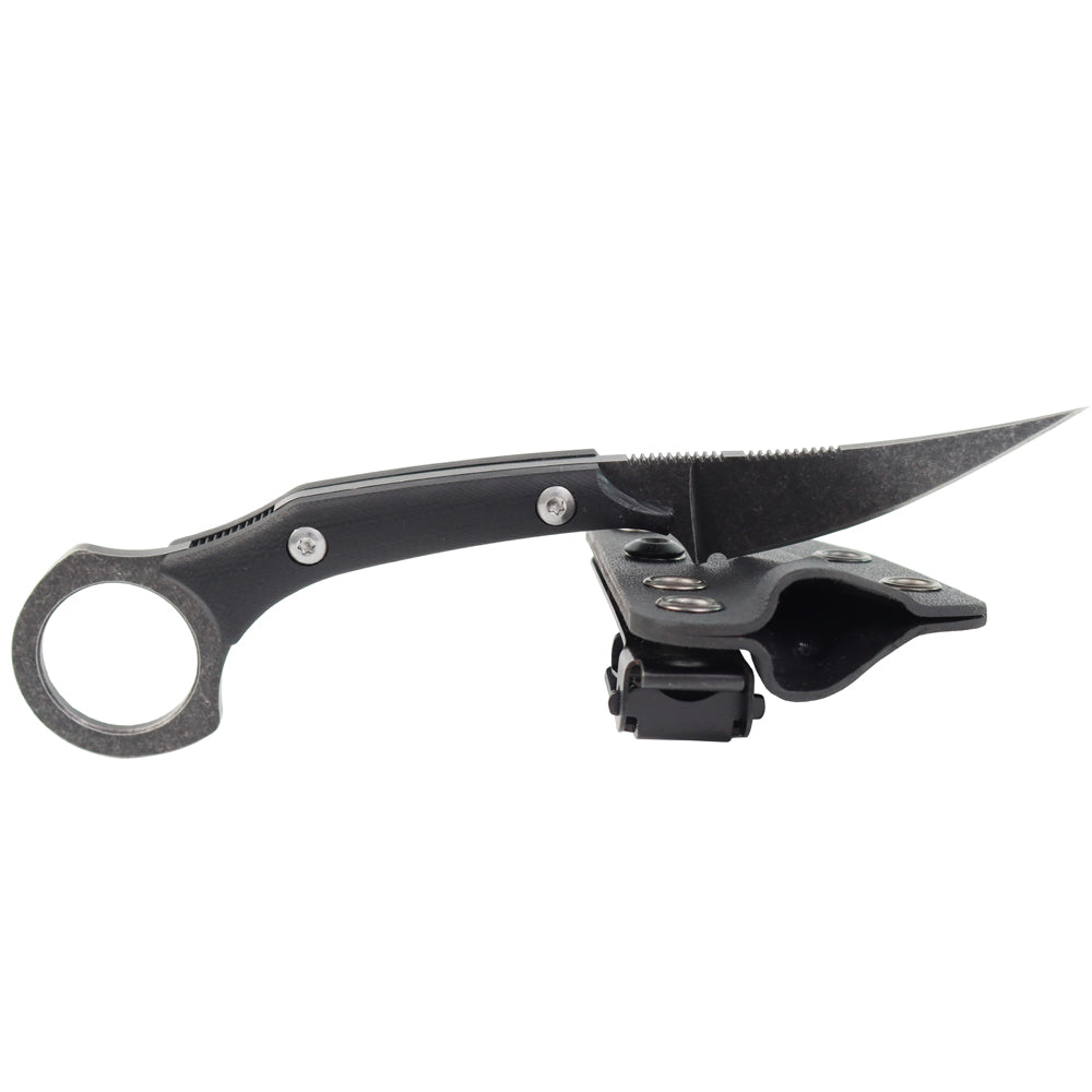 Masalong Boar tusks kni225 karambit mini Tactical knife