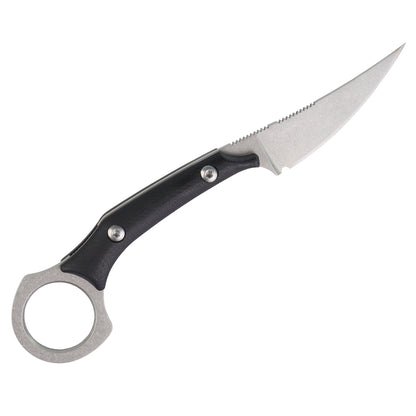 Masalong Boar tusks kni225 karambit mini Tactical knife