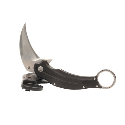 Masalong kni250 falcon folding claw pocket survival tactical knife D2 steel blade karambit