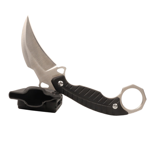 Cuchillo de garra táctico para acampar al aire libre diseñado por Masalong para su gran mano kni254 karambit