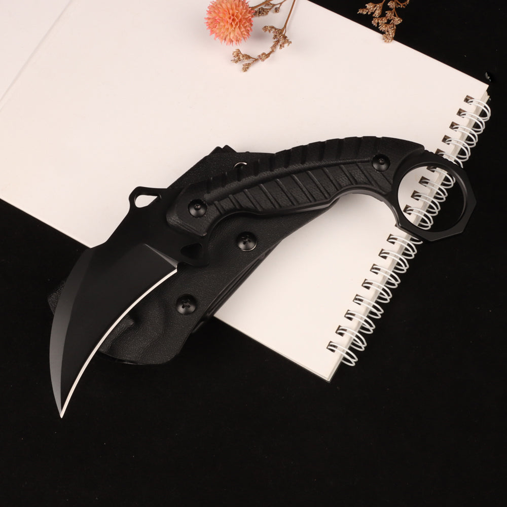 Masalong designed outdoor tactical camping Claw knife for your big hand kni254 karambit